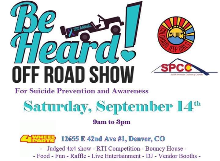 Be Heard! Off Road Show